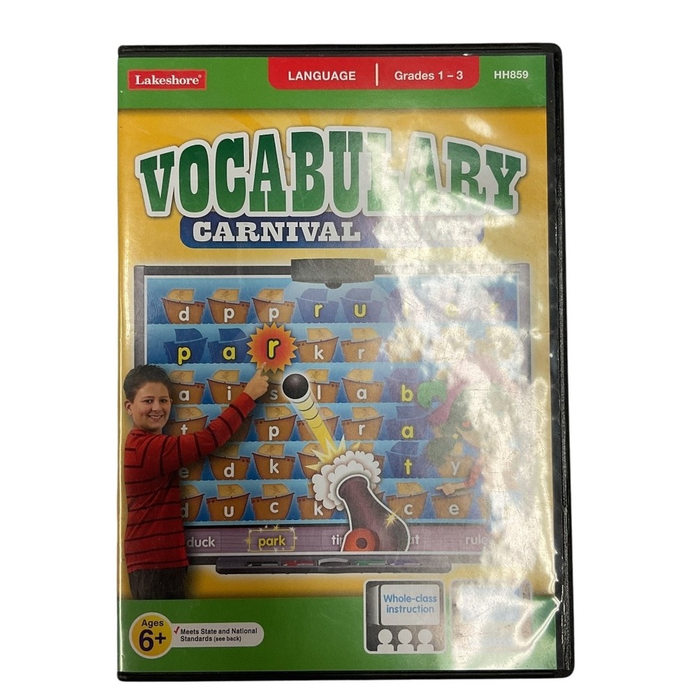 Lakeshore Vocabulary Carnival Interactive Game Grades‎ 1-3 Homeschooling